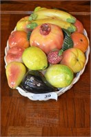 Fruit bowl console