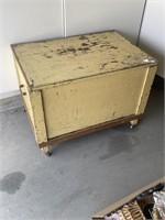 Old wood box