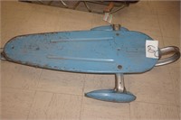 All Metal Blue Sled