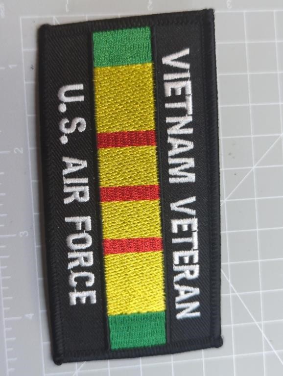 Vietnam veteran US Air Force iron-on patch