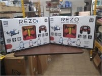 2 Pc. REZO Racing Drones.(weak Batteries.)