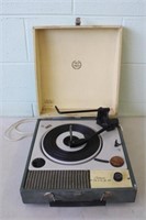 Vintage Philco Portable Record Player, As Is