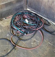 COLLECTION OF VARIOUS WATER HOSES