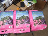 3 Bags GREENVIEW Plant Food.15 Lbs. @.