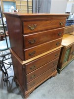 MAHOGANY HUNGERFORD MEMPHIS 6 DR CHEST ON CHEST
