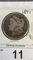 1891 Morgan, dollar