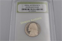 2003 Jefferson Prrof Coin