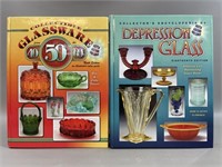 Lot of 2 Glassware Collector Books