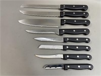 Lot: Magna Tech Serrated Kitchen Knives