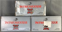 (3x) 50 Rnds Winchester Silvertip H.P. 9mm Luger
