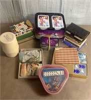 Lot of Modern Card Games Dice & Canasta