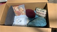 Box of Pillows Decorative Throw & Bed