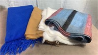 Winter Scarf Lot of 4