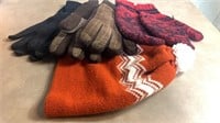 Men’s Winter Gloves & Knitted Hat