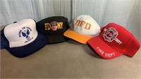 VTG Fire Fighters Snap Back Hats (4)