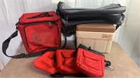 Igloo Hard Case & Detroit Police Fire Vinyl Bags