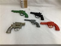 (5) Toy Guns, (2) Hubley
