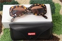 Supreme Royale Sunglasses, Tortoise, New