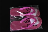 Anti Social Social Club Flip Flop Pink NIP