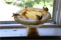 Tabletop Birdbath