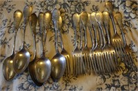 Sterling Silver Spoons & Forks