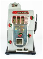 Mills 1930s / 1940s Vintage Cherry 5¢ Slot Machine