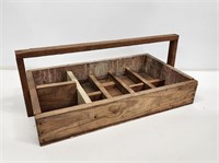 Primitive Wooden Nail Caddy