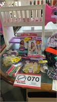 Toys as shown and girls clothing