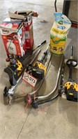 Weed eater parts, Scotts, weed, and 2 Sprayers
