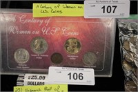 CENTURY OF WOMEN ON COINS COLLECTOR SET