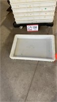 24" x 17 1/2” trays (20) on rolling cart