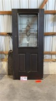 Outer Doors with Glass - 4 Measures 36 x 79"