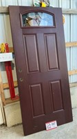 Outer Doors w/ Glass -4 Measures 36 x 79"