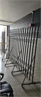 Collapsible Metal Hallway Gates (16' & 8')