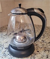 Capresso electric coffee pot. Heats up.