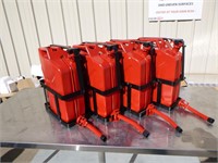 Unused 5.25 Gallon Jerry Cans (QTY 4)