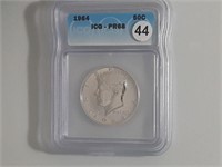 1964 Proof Kennedy Half Dollar pr68  Dgs1044