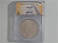 1883o Morgan Dollar MS65  Dgs1049