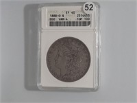 1888o ddo Morgan Dollar ef40  Dgs1052