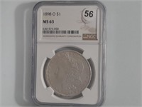 1898o Morgan Dollar Ms63  Dgs1056