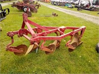 Red 3-Bottom Plow