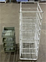(FA) Metal Wire Storage Basket 41” and Paper