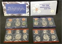 Coins - 1997 and 1998 United States Mint