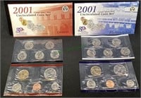 Coins - 2001 United States Mint uncirculated coin