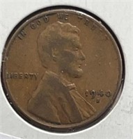 1940S Lincoln Cent XF