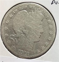 1911D Barber Half Dollar