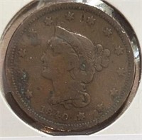 1840 Large Cent  Small Date
