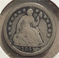 1841O Liberty Seated Half Dime