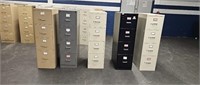 5 Filing Cabinets- weight room