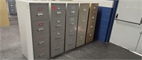 5 Filing Cabinets- weight room